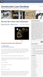 Mobile Screenshot of constructionlawcarolina.com